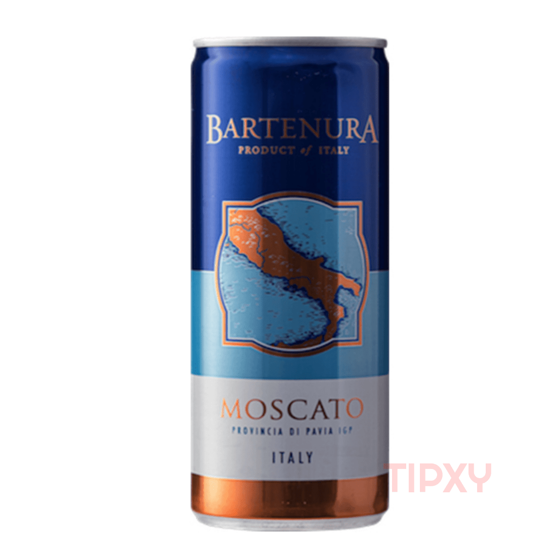 Moscato d'Asti Sweet White Ready to Serve Wine in a Can